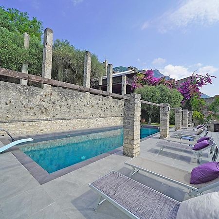Villa Rachele: Stunning Luxury Villa In Centre Gargnano With Private Pool And Breathtaking Views Eksteriør bilde