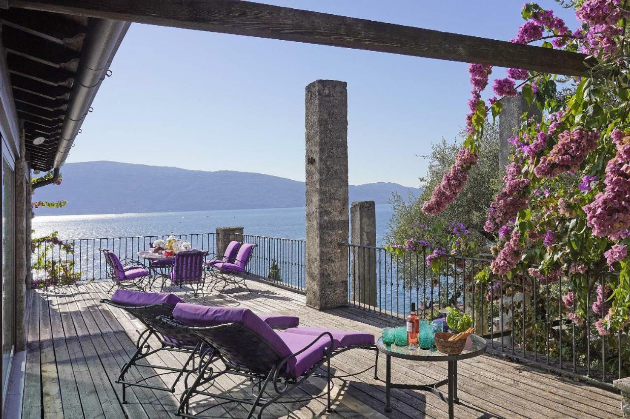 Villa Rachele: Stunning Luxury Villa In Centre Gargnano With Private Pool And Breathtaking Views Eksteriør bilde
