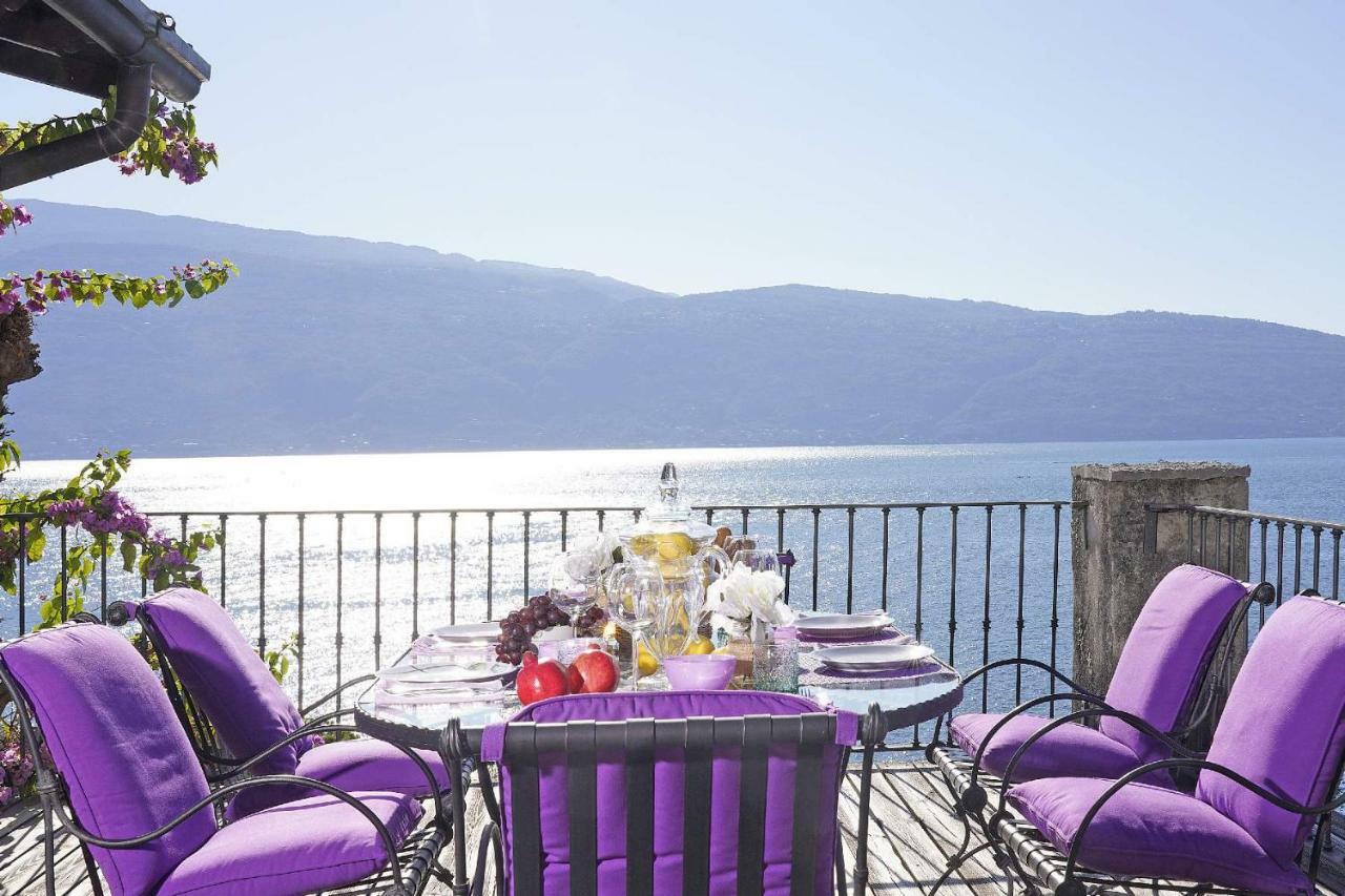 Villa Rachele: Stunning Luxury Villa In Centre Gargnano With Private Pool And Breathtaking Views Eksteriør bilde