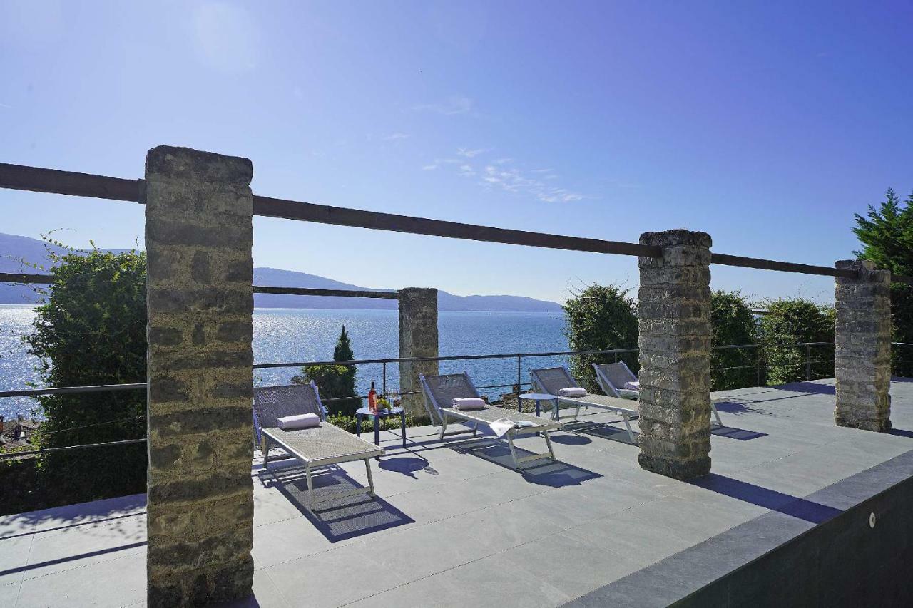 Villa Rachele: Stunning Luxury Villa In Centre Gargnano With Private Pool And Breathtaking Views Eksteriør bilde