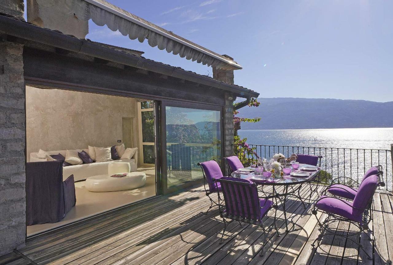 Villa Rachele: Stunning Luxury Villa In Centre Gargnano With Private Pool And Breathtaking Views Eksteriør bilde