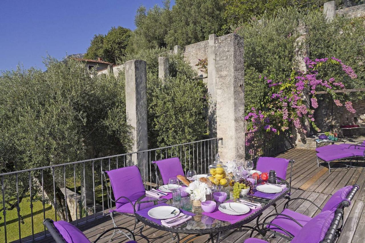 Villa Rachele: Stunning Luxury Villa In Centre Gargnano With Private Pool And Breathtaking Views Eksteriør bilde