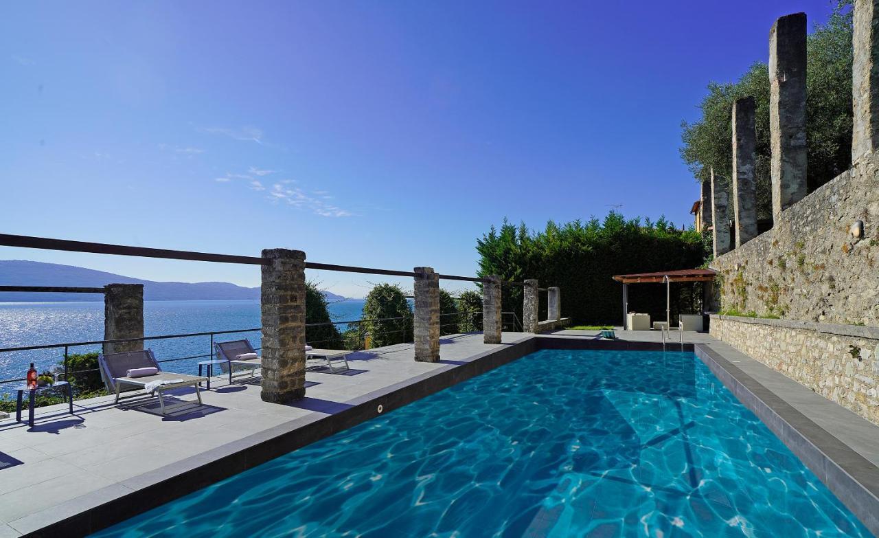 Villa Rachele: Stunning Luxury Villa In Centre Gargnano With Private Pool And Breathtaking Views Eksteriør bilde